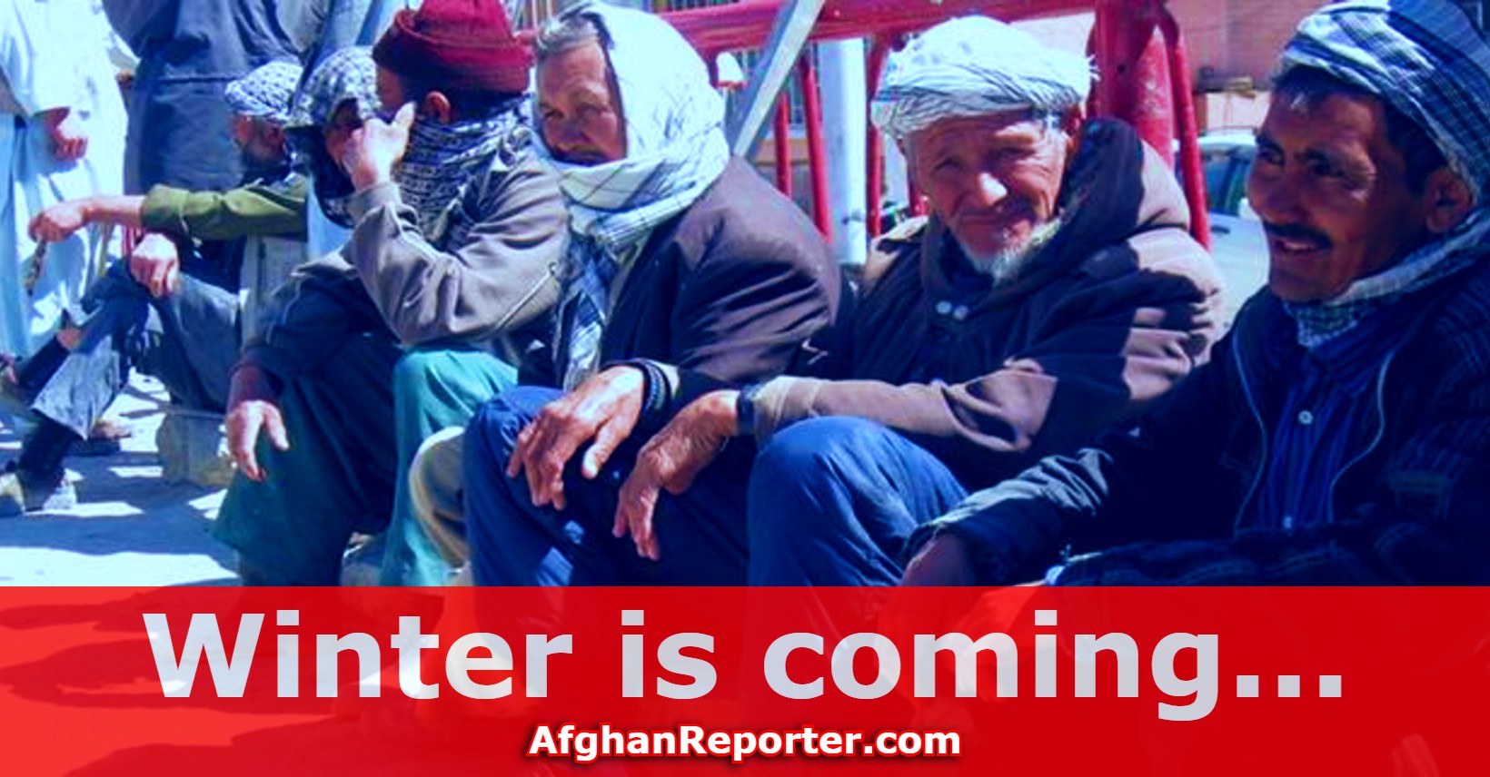 Afghan People in winter