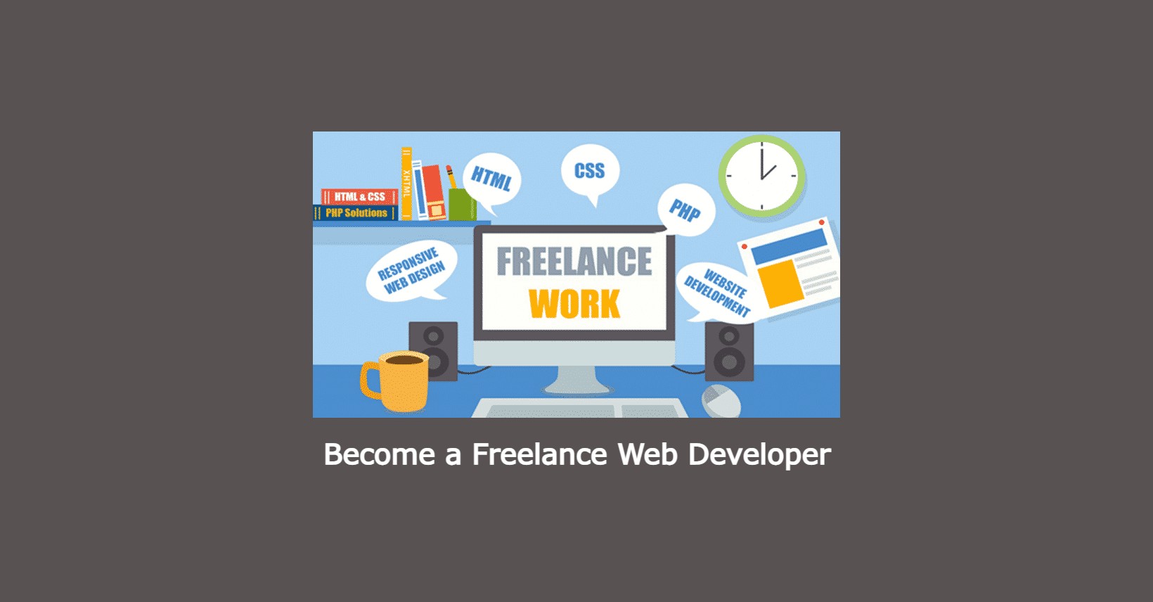 how to become a freelance web developer