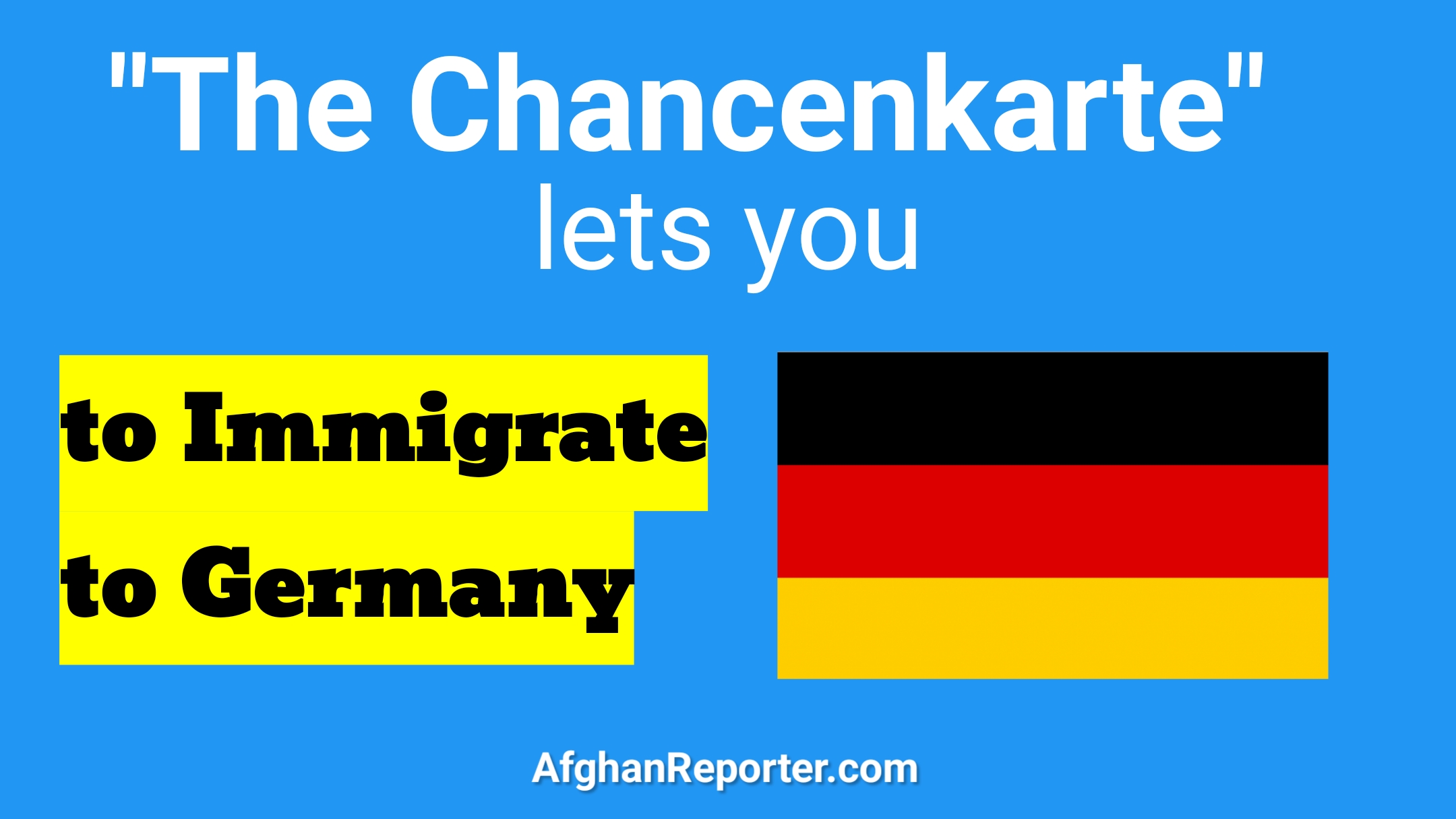 Start Working In Germany | What Is Chancenkarte ( Opportunity Card ...